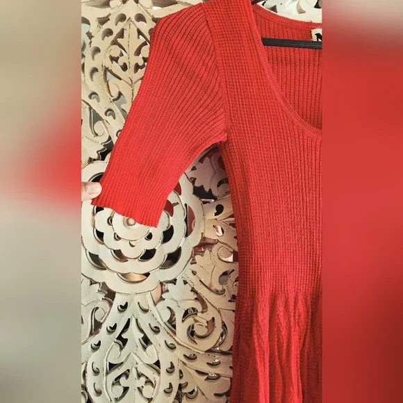 MISSONI WOMENS CREW NECK SHORT SLEEVE KNITTED FIT & FLARE DRESS SZ US 6 - Picture 10 of 14